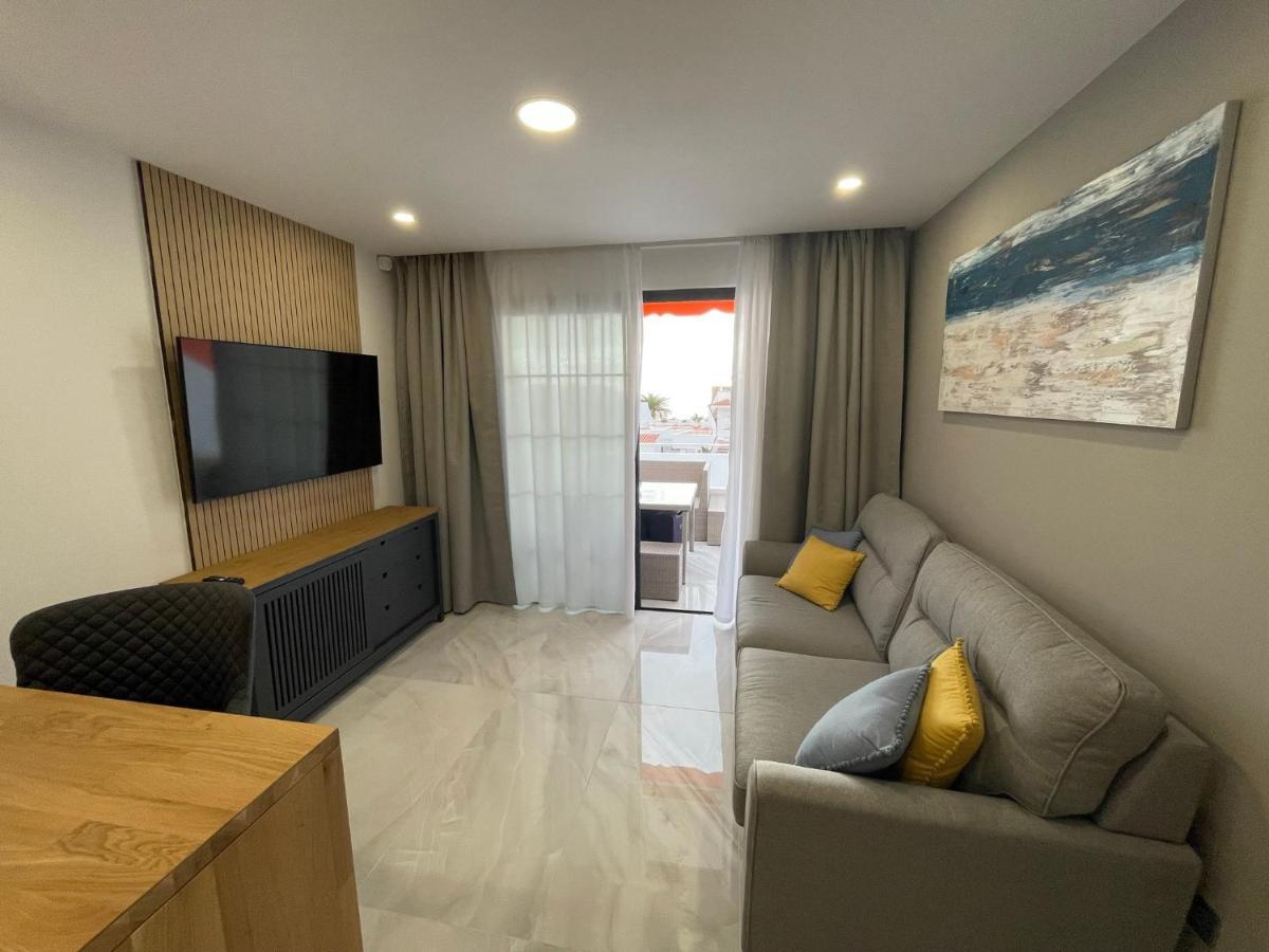 Luxury Diamond - Ocean View, Big Terraces, Air Con, Wifi Apartment Los Cristianos  Exterior photo