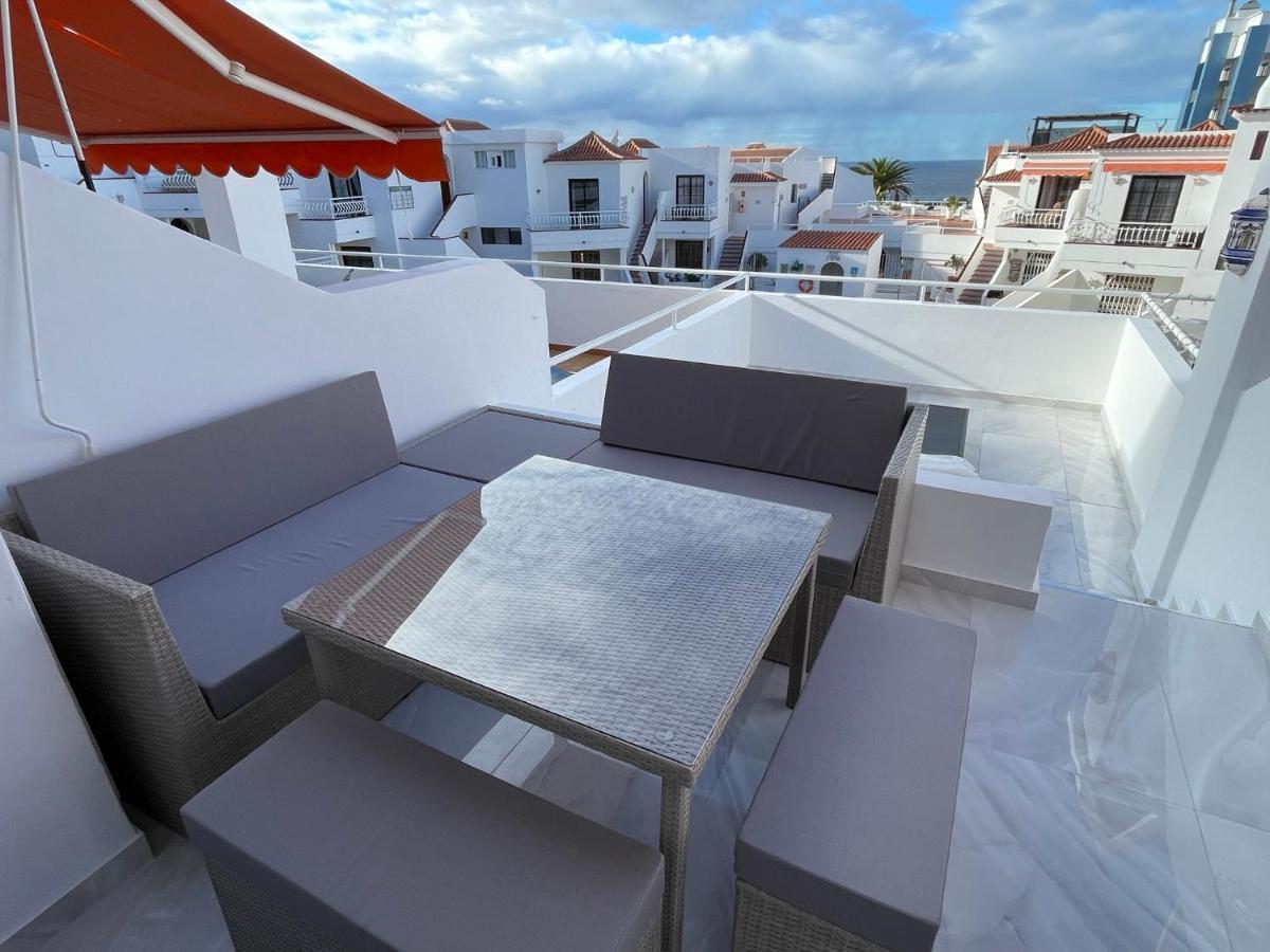 Luxury Diamond - Ocean View, Big Terraces, Air Con, Wifi Apartment Los Cristianos  Exterior photo
